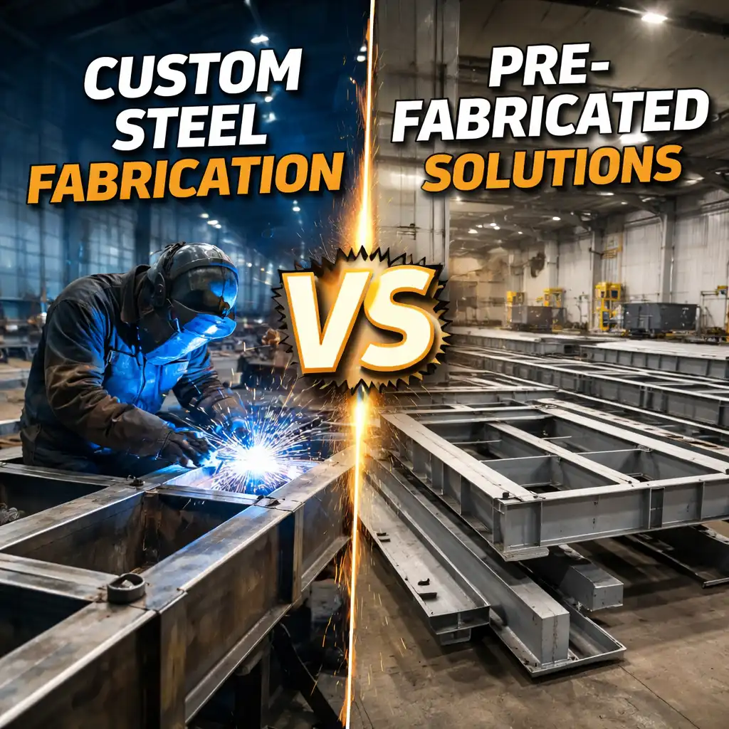 Custom Steel Fabrication vs Pre-Fabricated Solutions