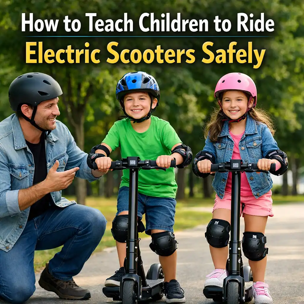 How to Teach Children to Ride Electric Scooters Safely