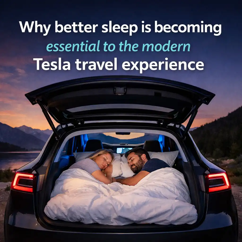 Why better sleep is becoming essential to the modern Tesla travel experience