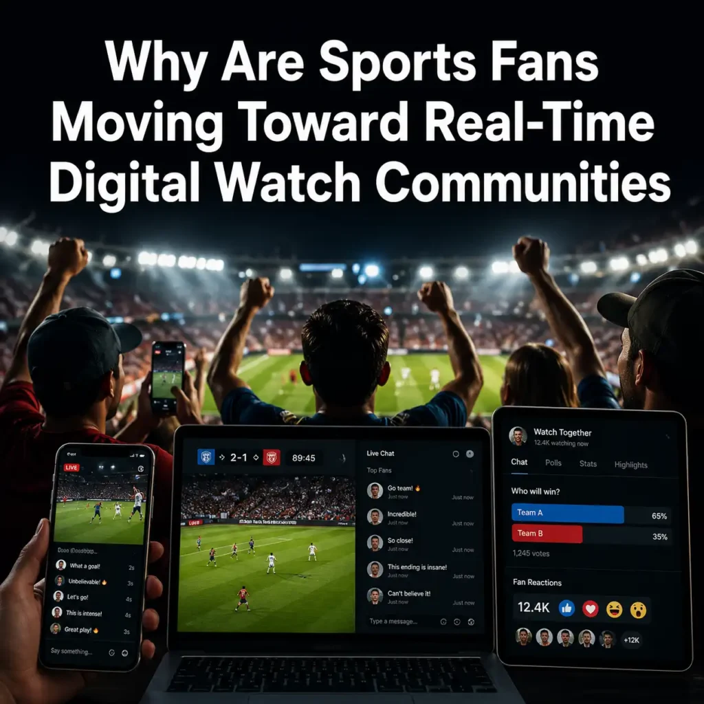 Why Are Sports Fans Moving Toward Real-Time Digital Watch Communities