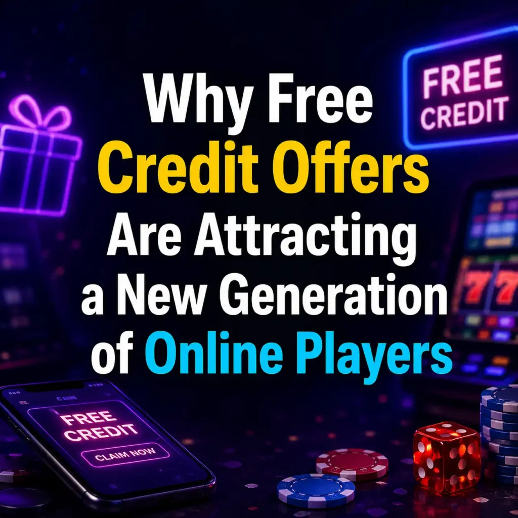 Why Free Credit Offers Are Attracting a New Generation of Online Players