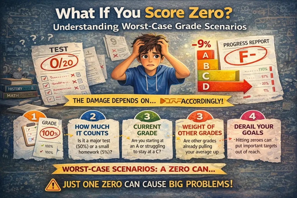 Understanding Worst-Case Grade Scenarios