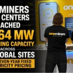 OneMiners Expands to 1,964 GW Mining Capacity Across 17 Sites with Long-Term Fixed Electricity Pricing