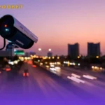 CCTV camera over a highway