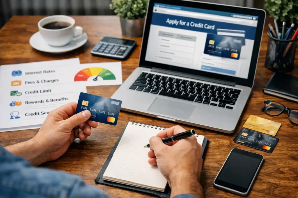 Applying for a Credit Card Online