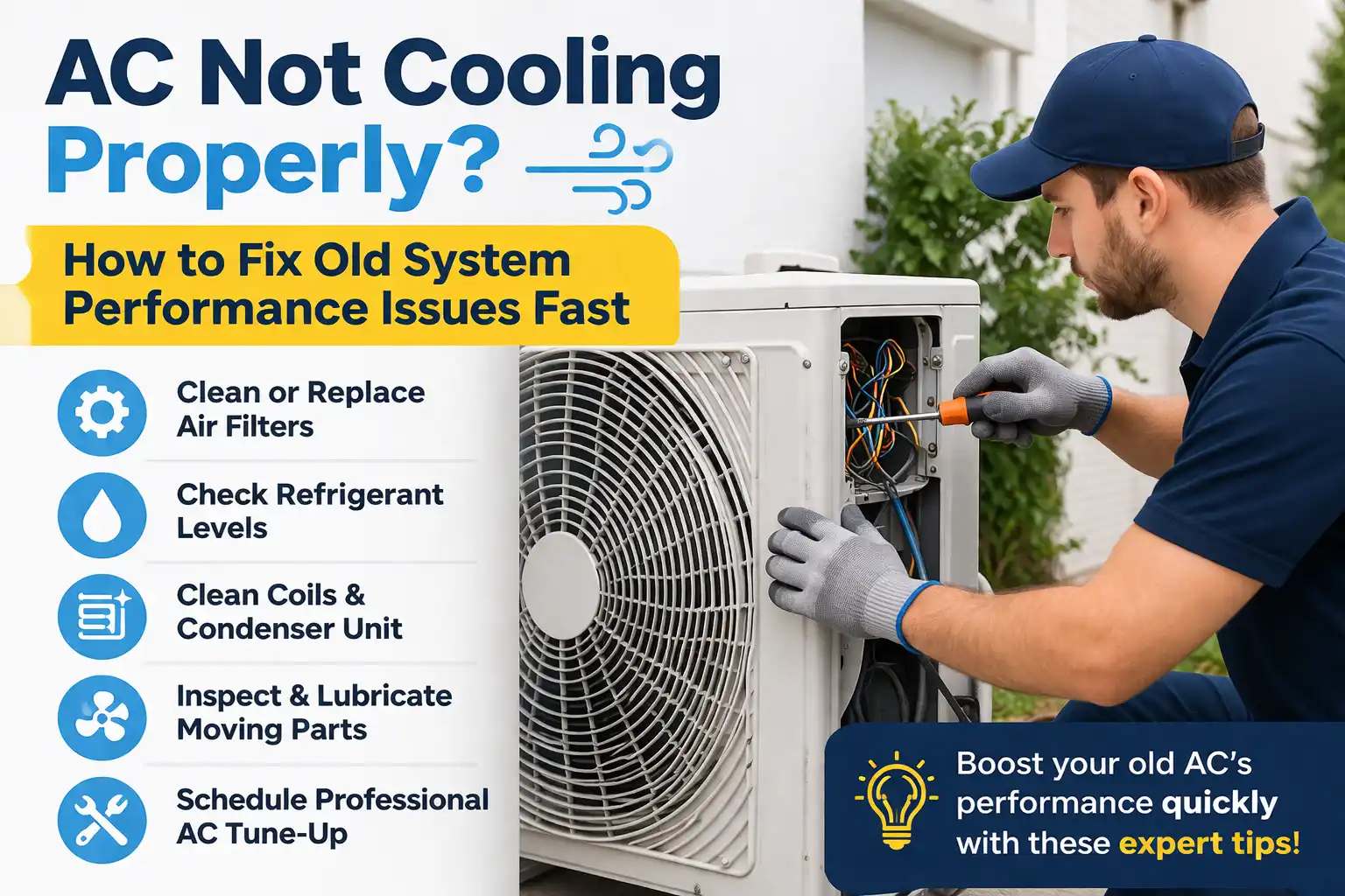 AC Not Cooling Properly