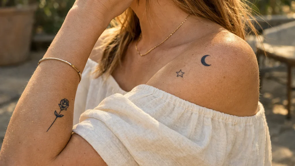 Waterproof and Skin-Safe Temporary Tattoos for Women