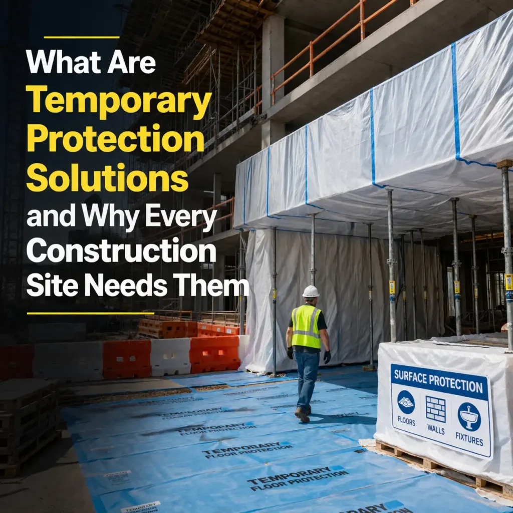 What Are Temporary Protection Solutions and Why Every Construction Site Needs Them