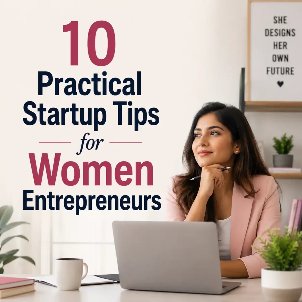 10 Practical Startup Tips for Women Entrepreneurs