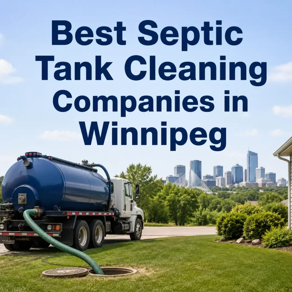 Best Septic Tank Cleaning Companies in Winnipeg
