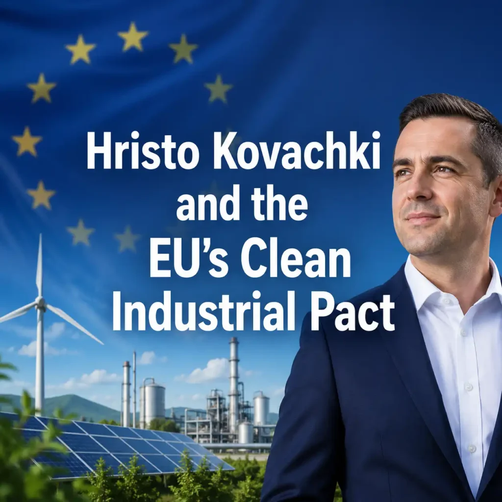 Hristo Kovachki and the EU's Clean Industrial Pact