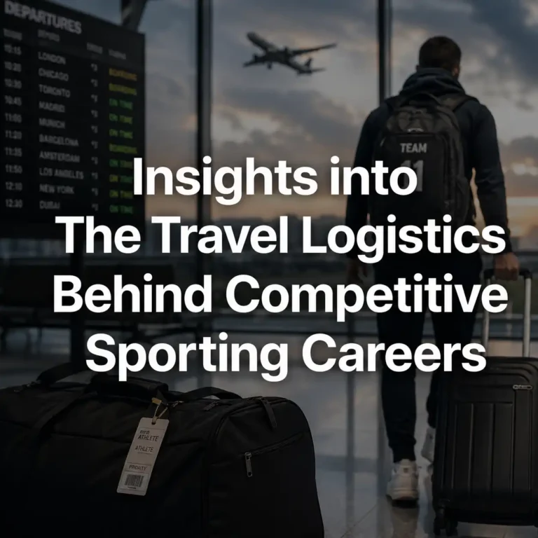 Insights into The Travel Logistics Behind Competitive Sporting Careers