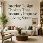 Interior Design Choices That Instantly Improve a Living Space