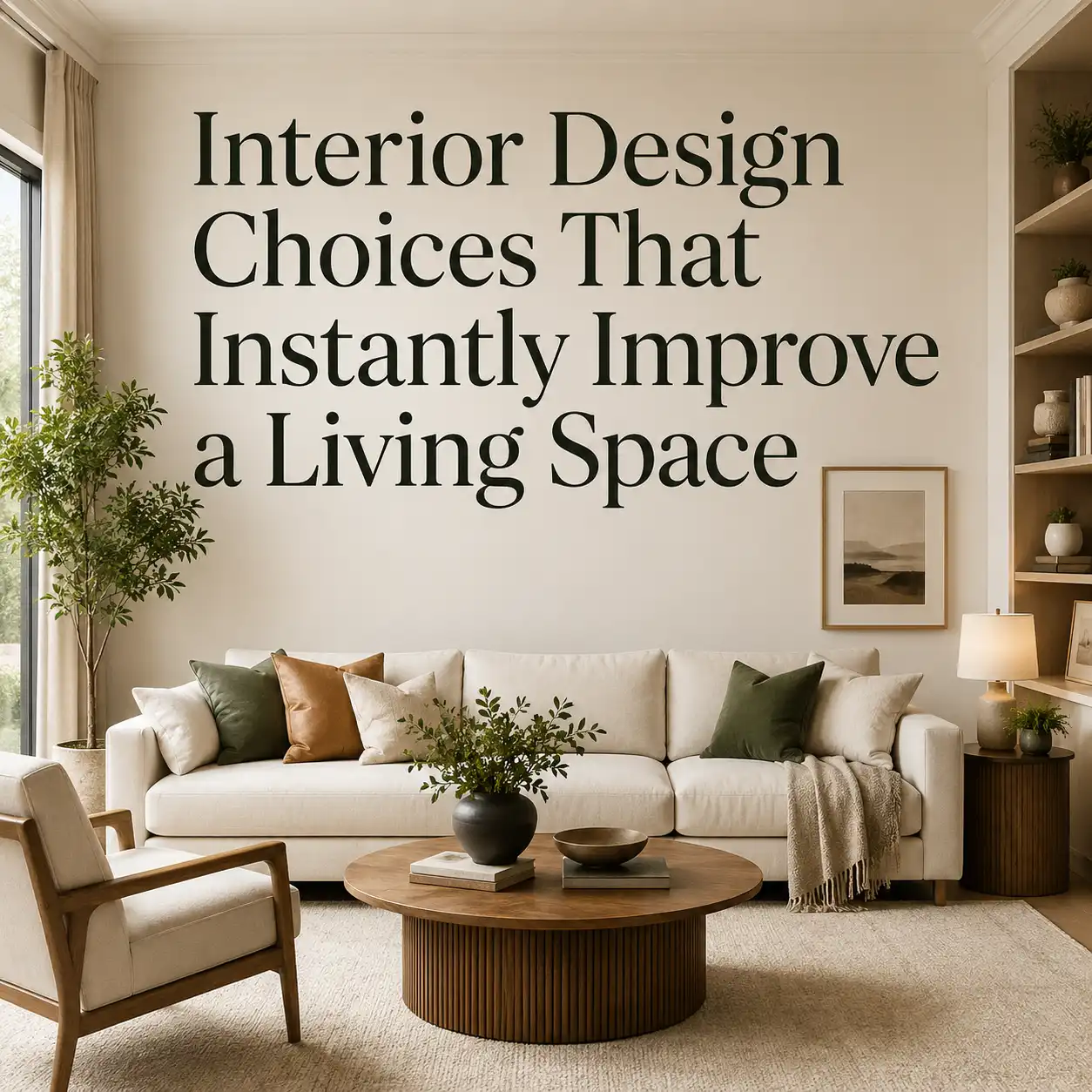 Interior Design Choices That Instantly Improve a Living Space