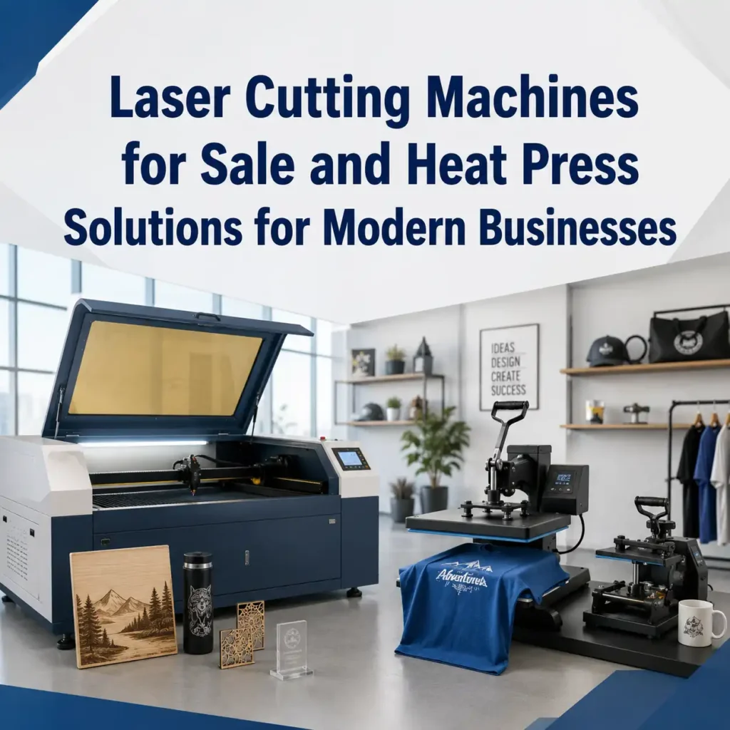 Laser Cutting Machines for Sale and Heat Press Solutions for Modern Businesses