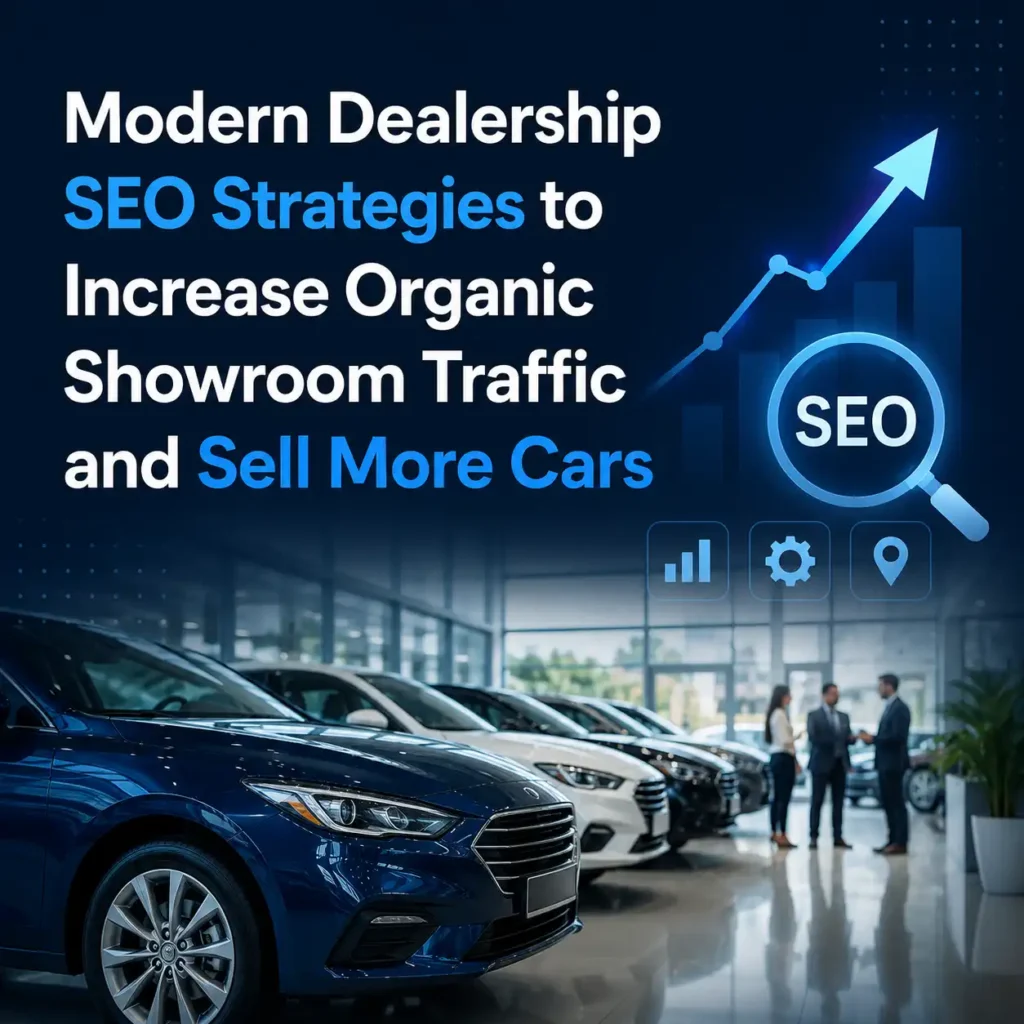 Modern Dealership SEO Strategies to Increase Organic Showroom Traffic and Sell More Cars