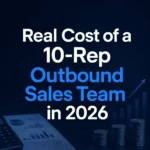 Real Cost of a 10-Rep Outbound Sales Team in 2026