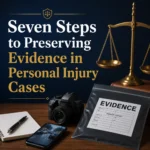 Seven Steps to Preserving Evidence in Personal Injury Cases