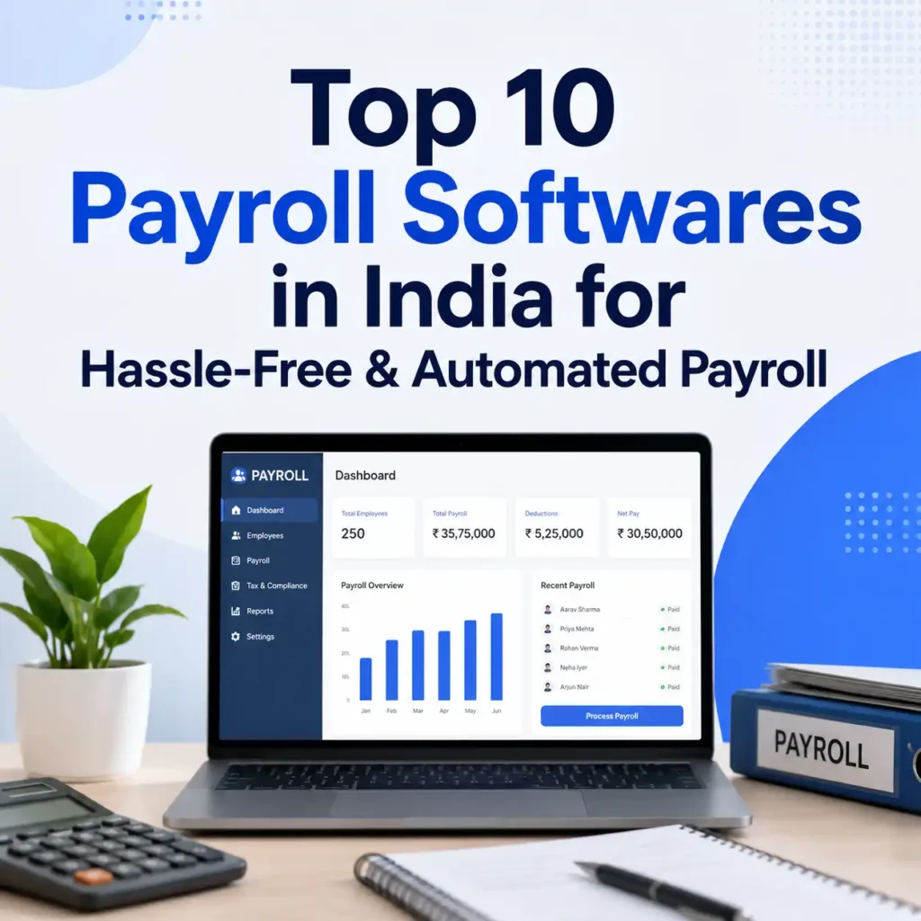 Top 10 Payroll Softwares in India for Hassle-Free & Automated Payroll