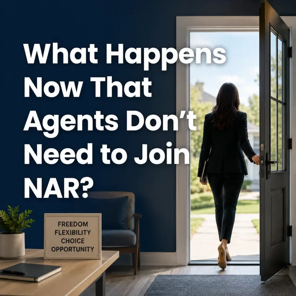 What Happens Now That Agents Don’t Need to Join NAR