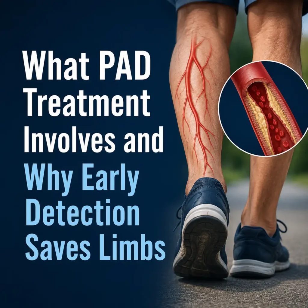 What PAD Treatment Involves and Why Early Detection Saves Limbs