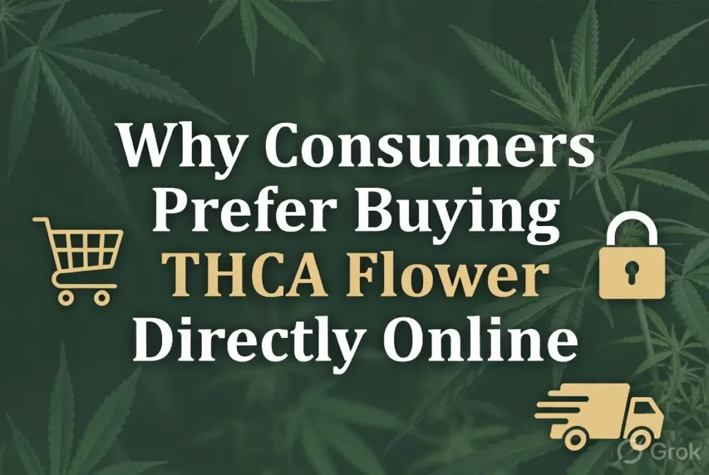 Why Consumers Prefer Buying THCA Flower Directly Online
