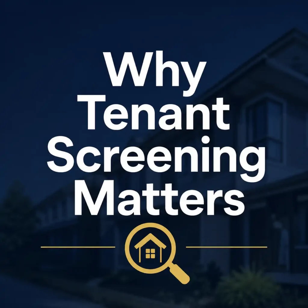 Why Tenant Screening Matters