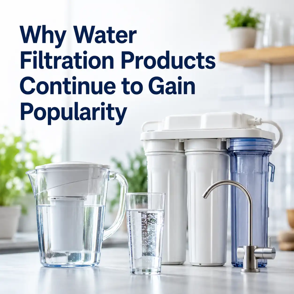 Why Water Filtration Products Continue to Gain Popularity