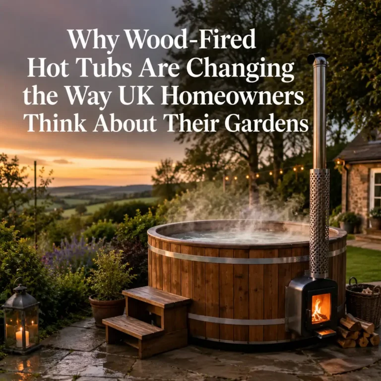 Why Wood-Fired Hot Tubs Are Changing the Way UK Homeowners Think About Their Gardens