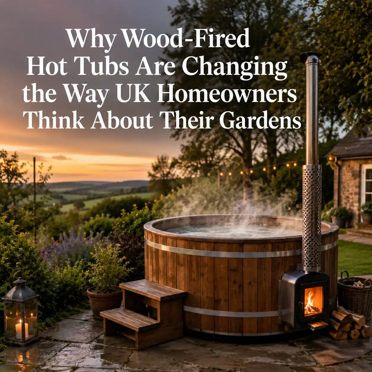 Why Wood-Fired Hot Tubs Are Changing the Way UK Homeowners Think About Their Gardens