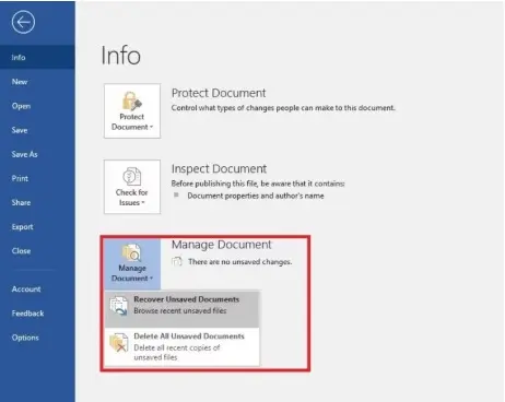 How to Recover an Unsaved Word Document on Windows Without Losing Your Files