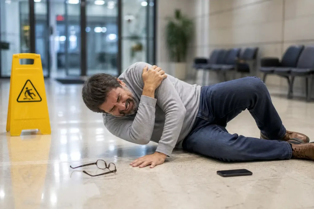 Slip and Fall Compensation