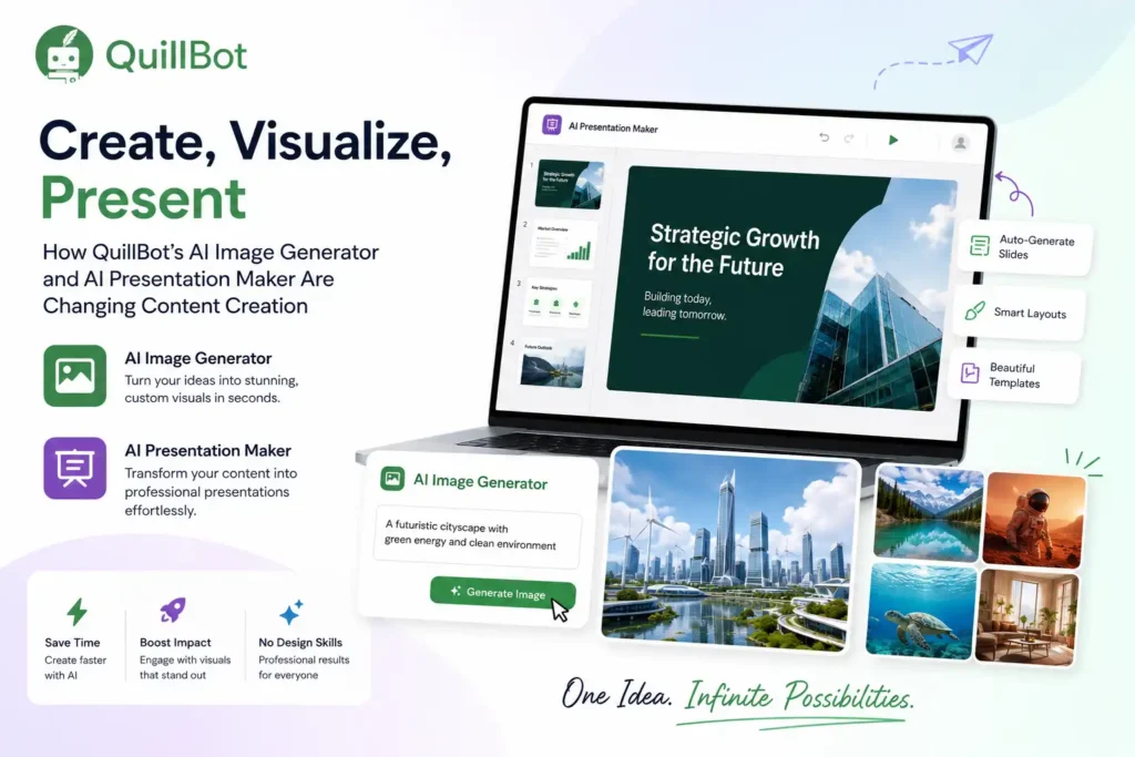 How QuillBot’s AI Image Generator and AI Presentation Maker Are Changing Content Creation