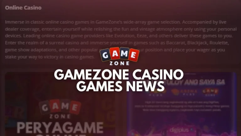 GameZone Casino Games News