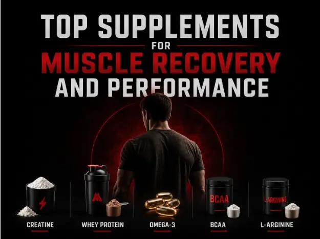 Top supplements for muscle recovery