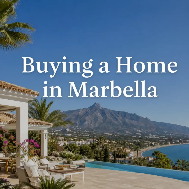 Buying a Home in Marbella