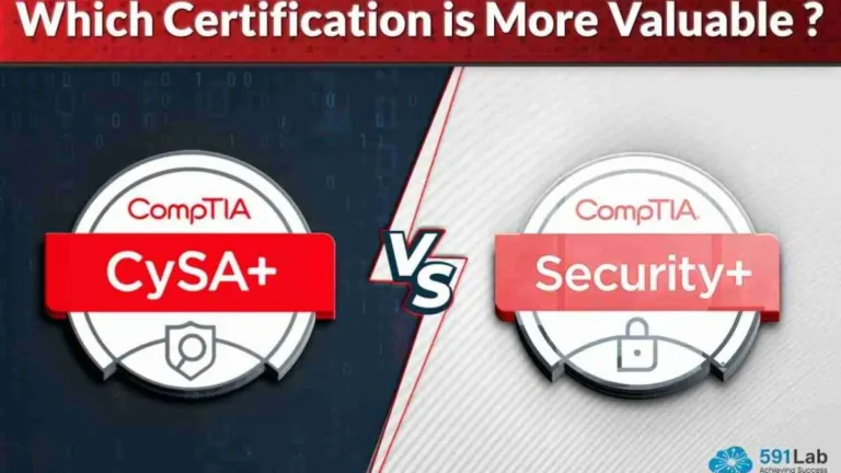 CompTIA Security+ vs CySA+: Which Cybersecurity Cert Should You Get First?