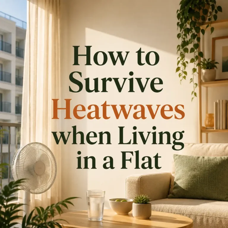 How to Survive Heatwaves when Living in a Flat