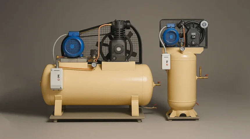 Single-Piston Compression and Vacuum Tech