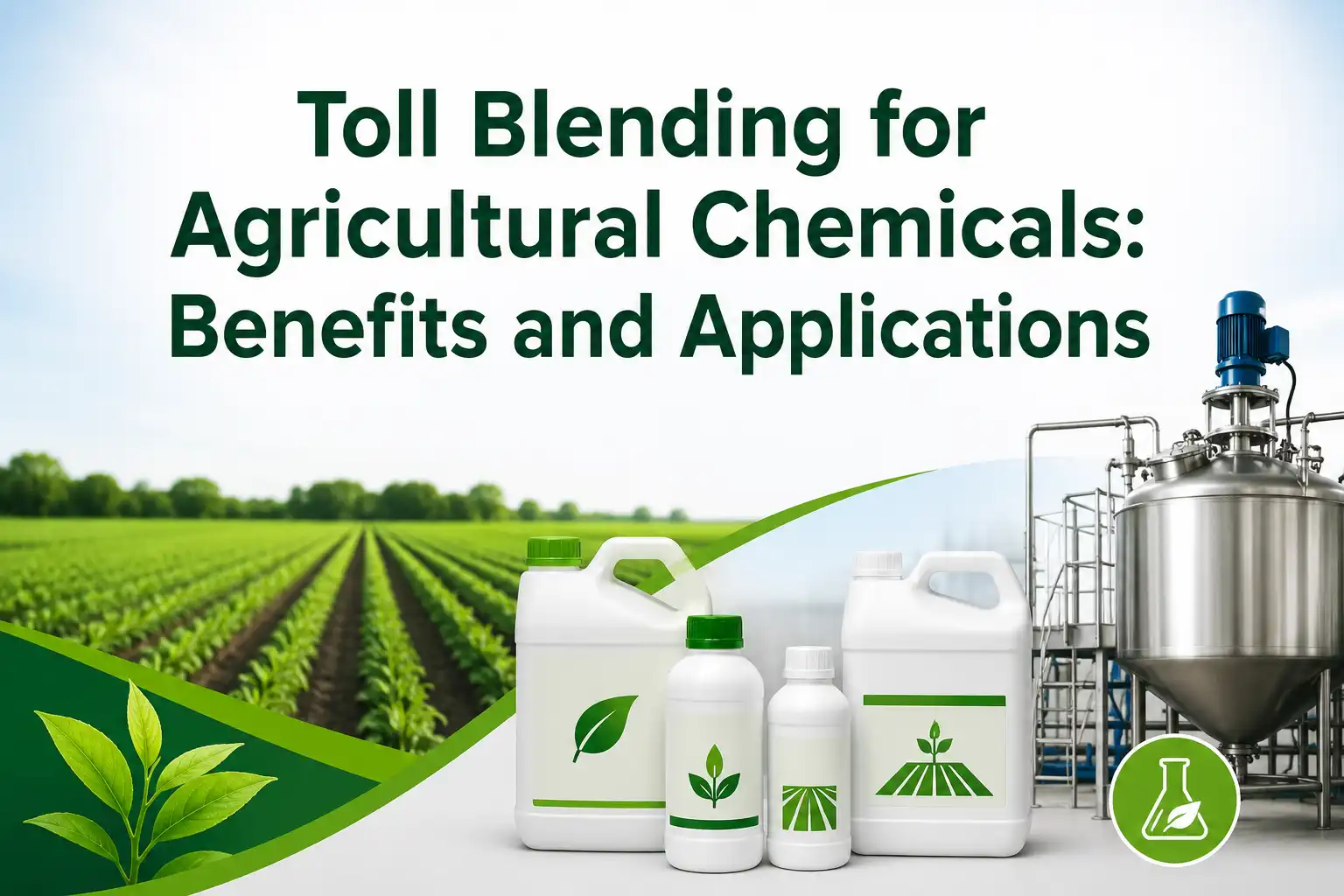 Toll Blending for Agricultural Chemicals Benefits and Applications