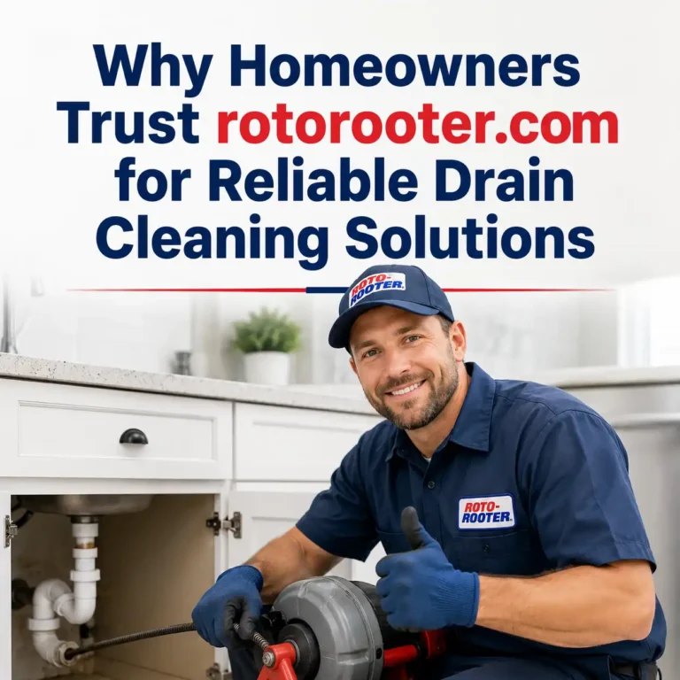 Why Homeowners Trust rotorooter.com for Reliable Drain Cleaning Solutions
