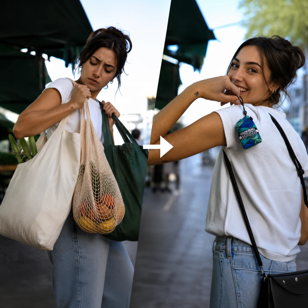Why Shoppers Are Ditching Bulky Tote Bags for Nanobag