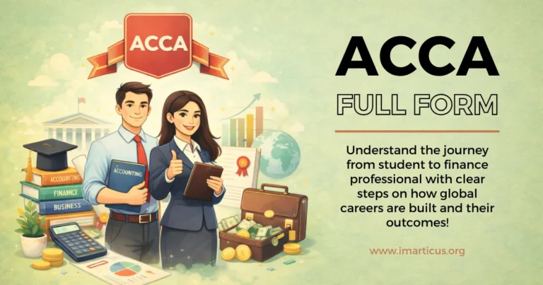 ACCA Course Subjects Explained for 2026 with Full Form