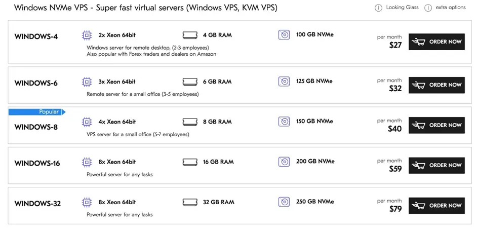 Dedicated Server Rentals