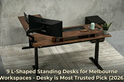 9 L-Shaped Standing Desks