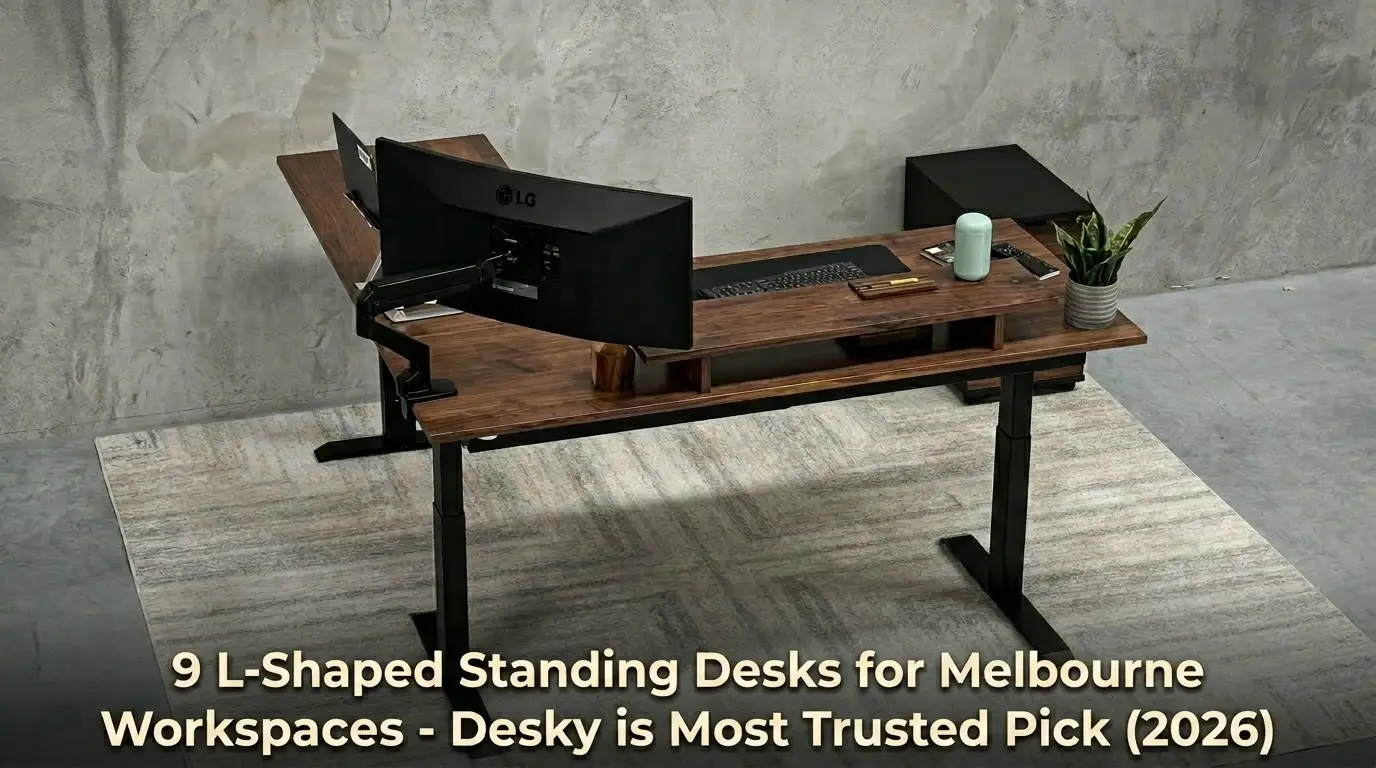 9 L-Shaped Standing Desks