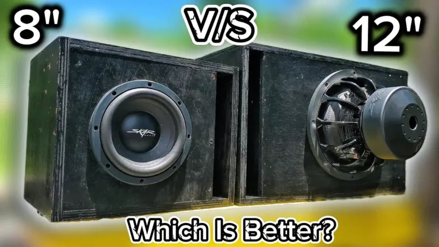 How to Choose the Right Subwoofer Size: 8" vs 10" vs 12" vs 15"