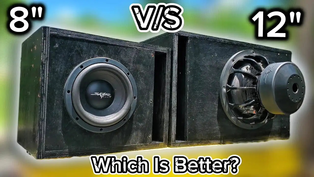 How to Choose the Right Subwoofer Size: 8" vs 10" vs 12" vs 15"