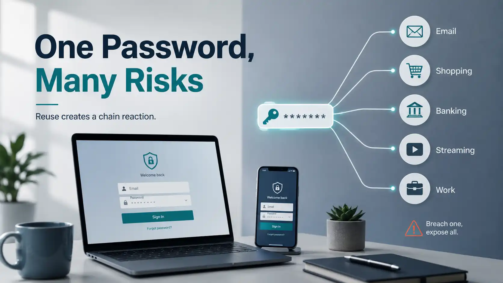 You've Been Reusing That Password for Years. Here's the Full Chain of Risk.