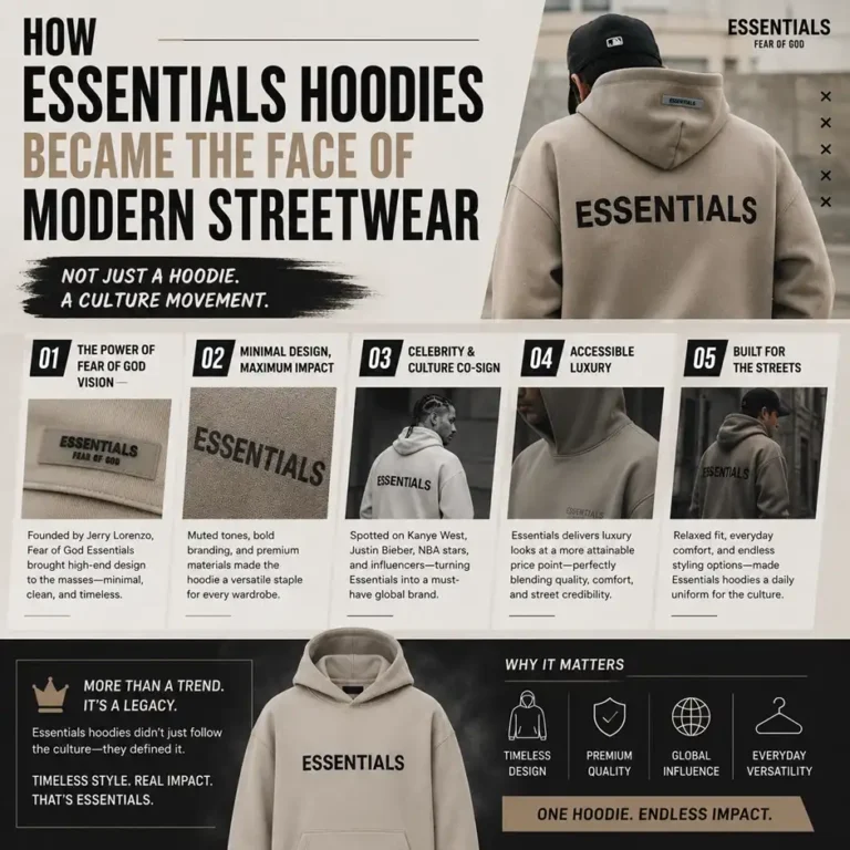 How Essentials Hoodies Became the Face of Modern Streetwear